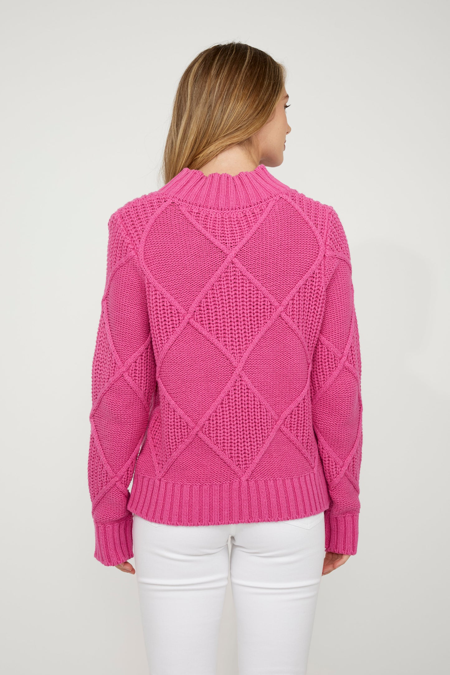Knit Cable Pullover Sweater