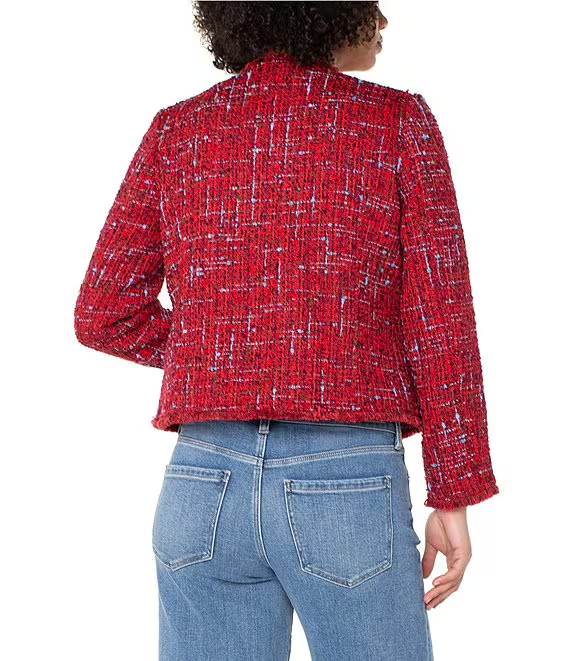 Collarless Jacket