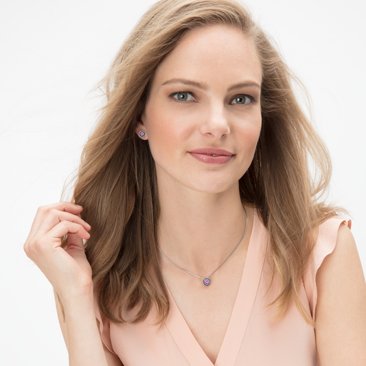 Twinkle Rose Necklace