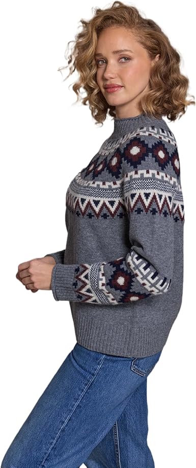 Vail Fair Ilse Mock Neck Sweater