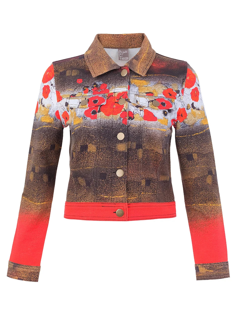 Printed Jean Jacket