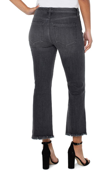 Hannah Crop Flare with Forward Side Seam