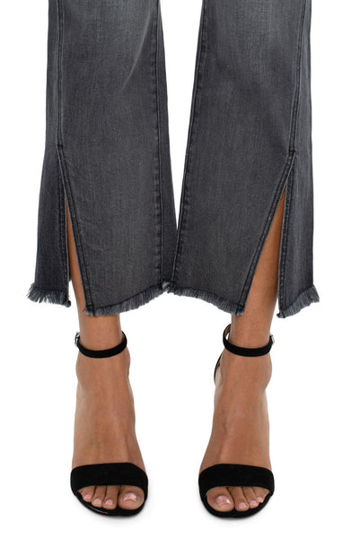 Hannah Crop Flare with Forward Side Seam