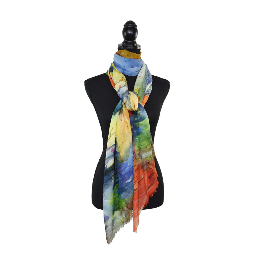 Wilmington City Scene Modal Scarf