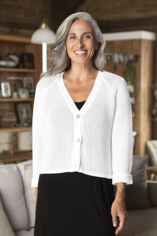 Coastal Crochet Cardigan