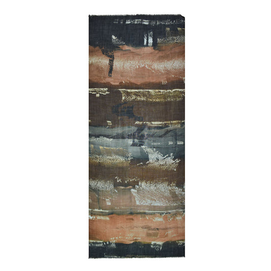 Brynlee Wool Scarf - Brown