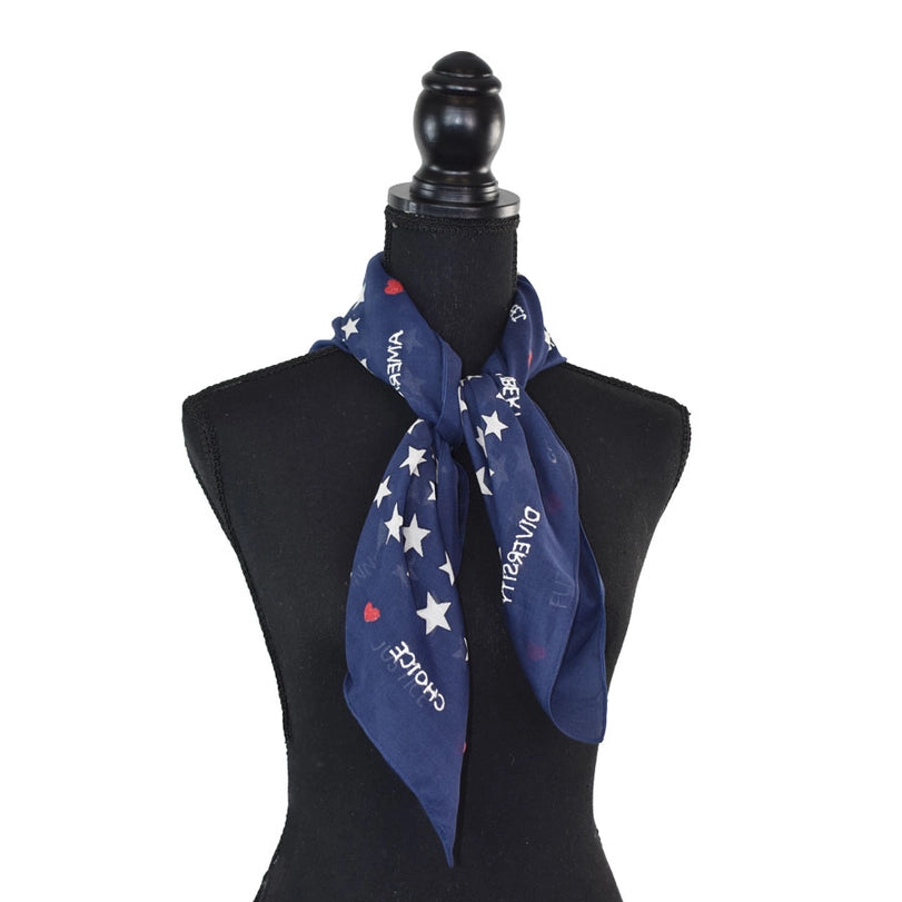American Cotton Square Scarf
