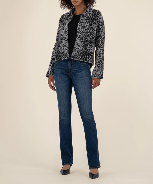 Ava Button Front Sweater Jacket