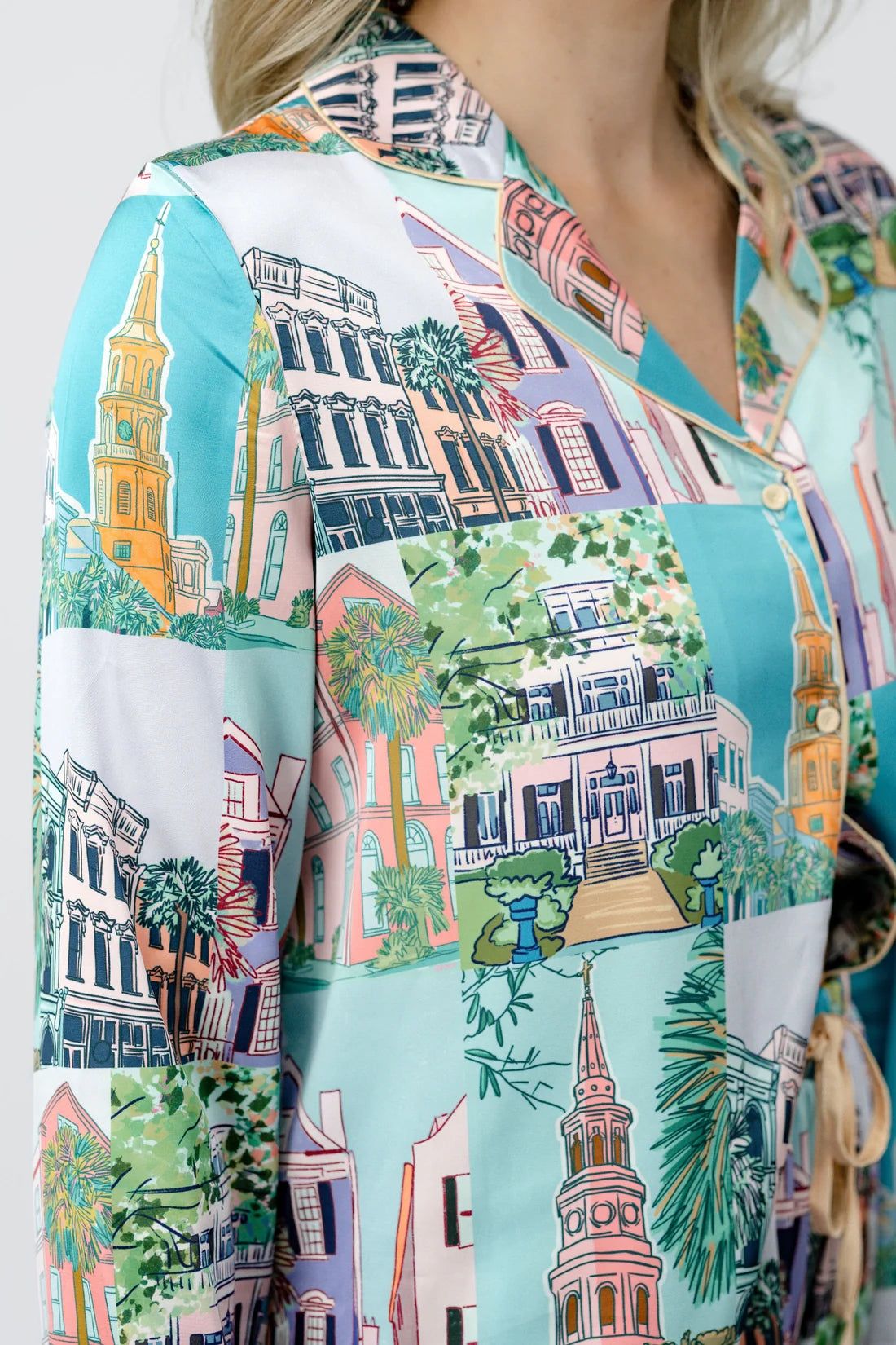 Charleston Pop Crop Top and Pant Set