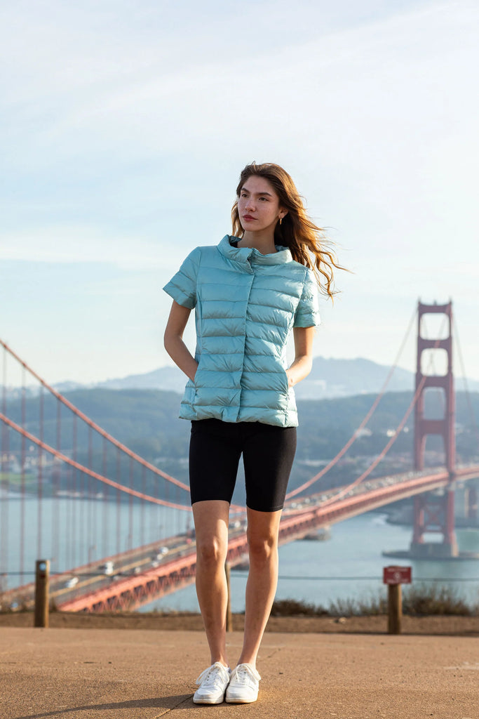 Aqua sales puffer jacket