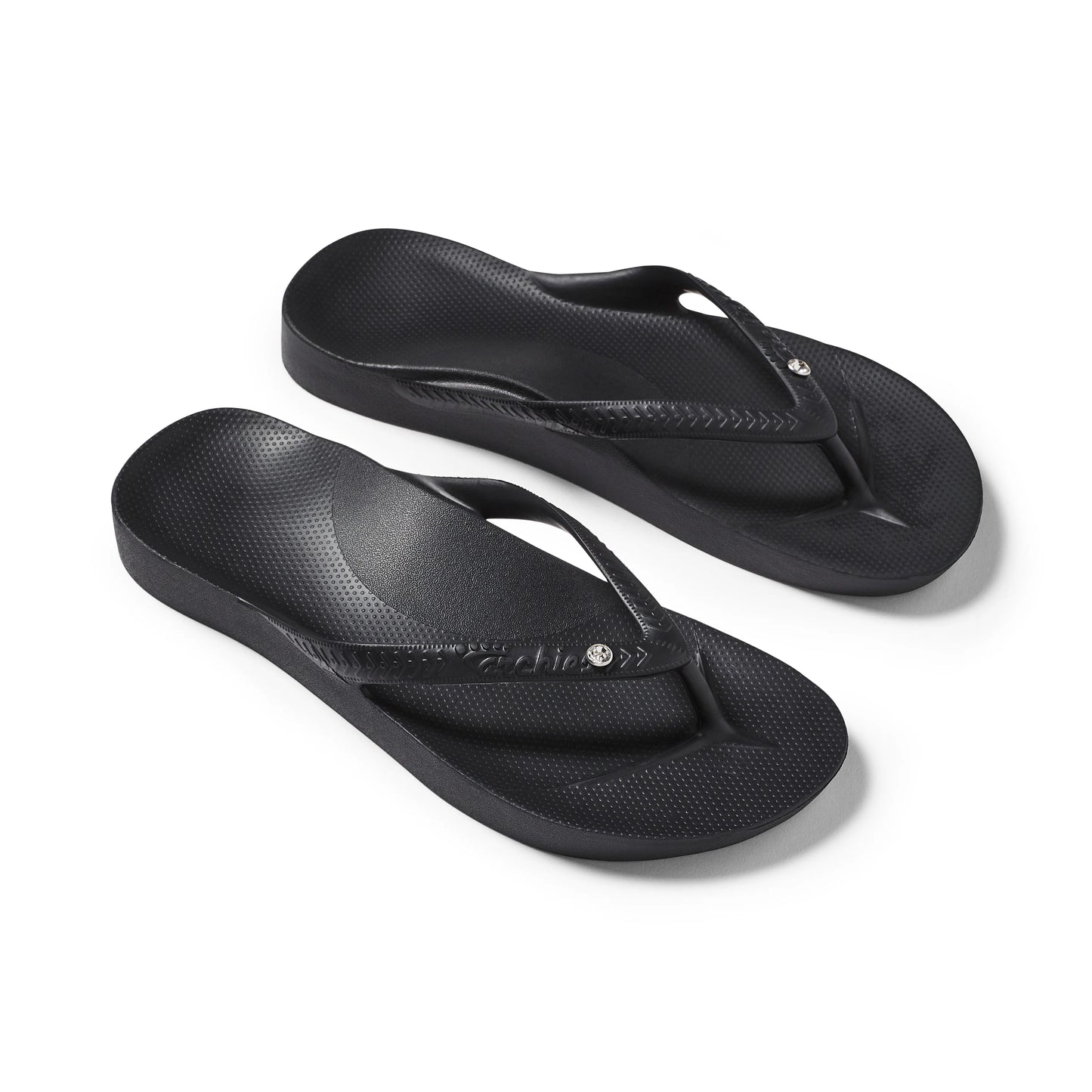 Crystal Arch Support Flip Flops