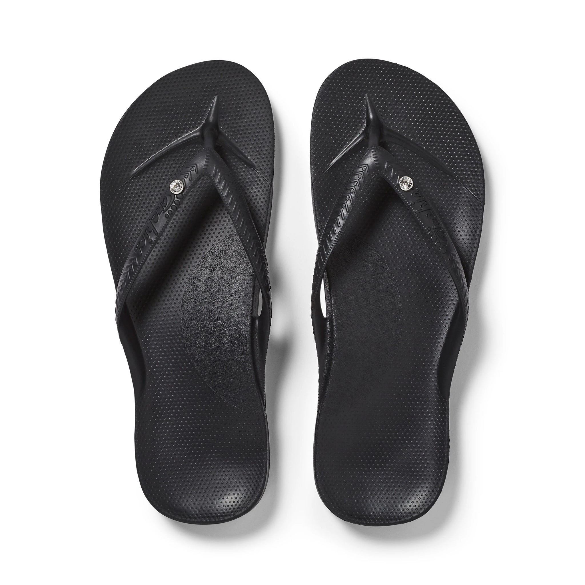 Crystal Arch Support Flip Flops