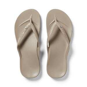 Crystal Arch Support Flip Flops