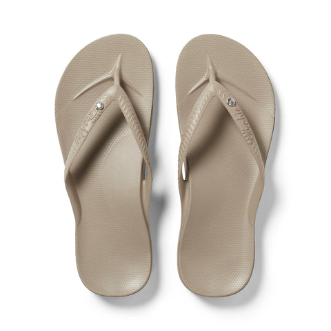 Crystal Arch Support Flip Flops