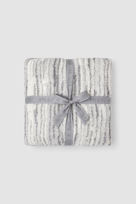 CozyChic Space Dye Border Throw