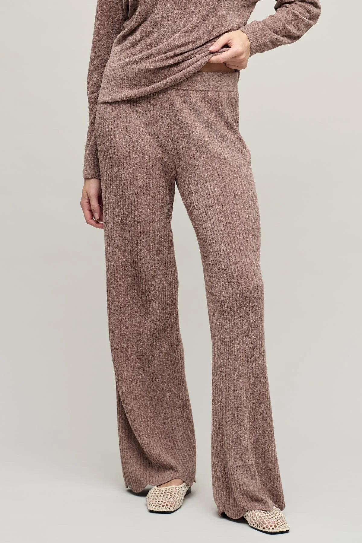CozyChic Ultra Lite Ribbed Scallop Pant