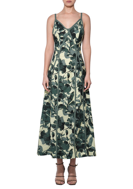 Madison Contrast Slip Maxi Dress