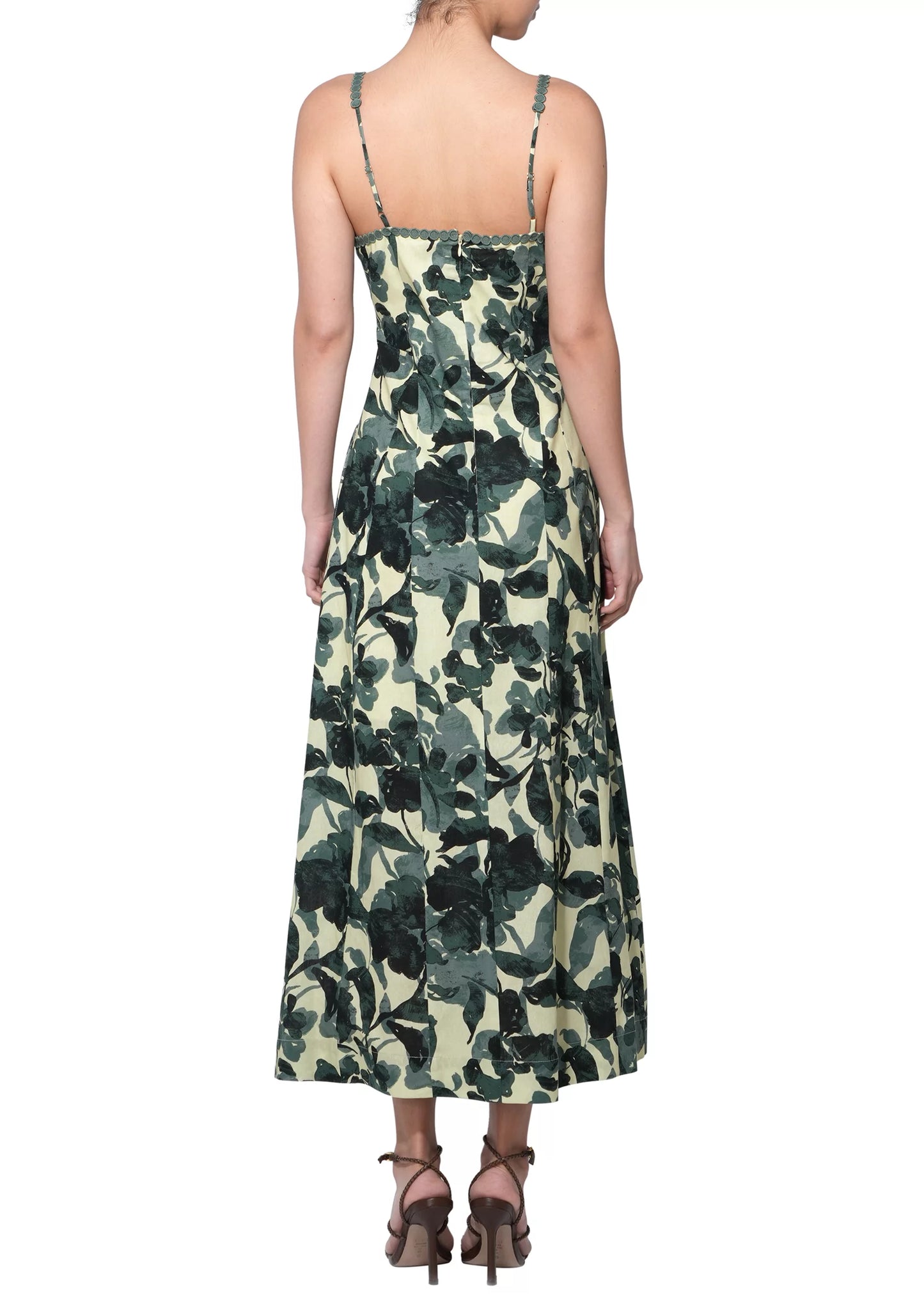 Madison Contrast Slip Maxi Dress