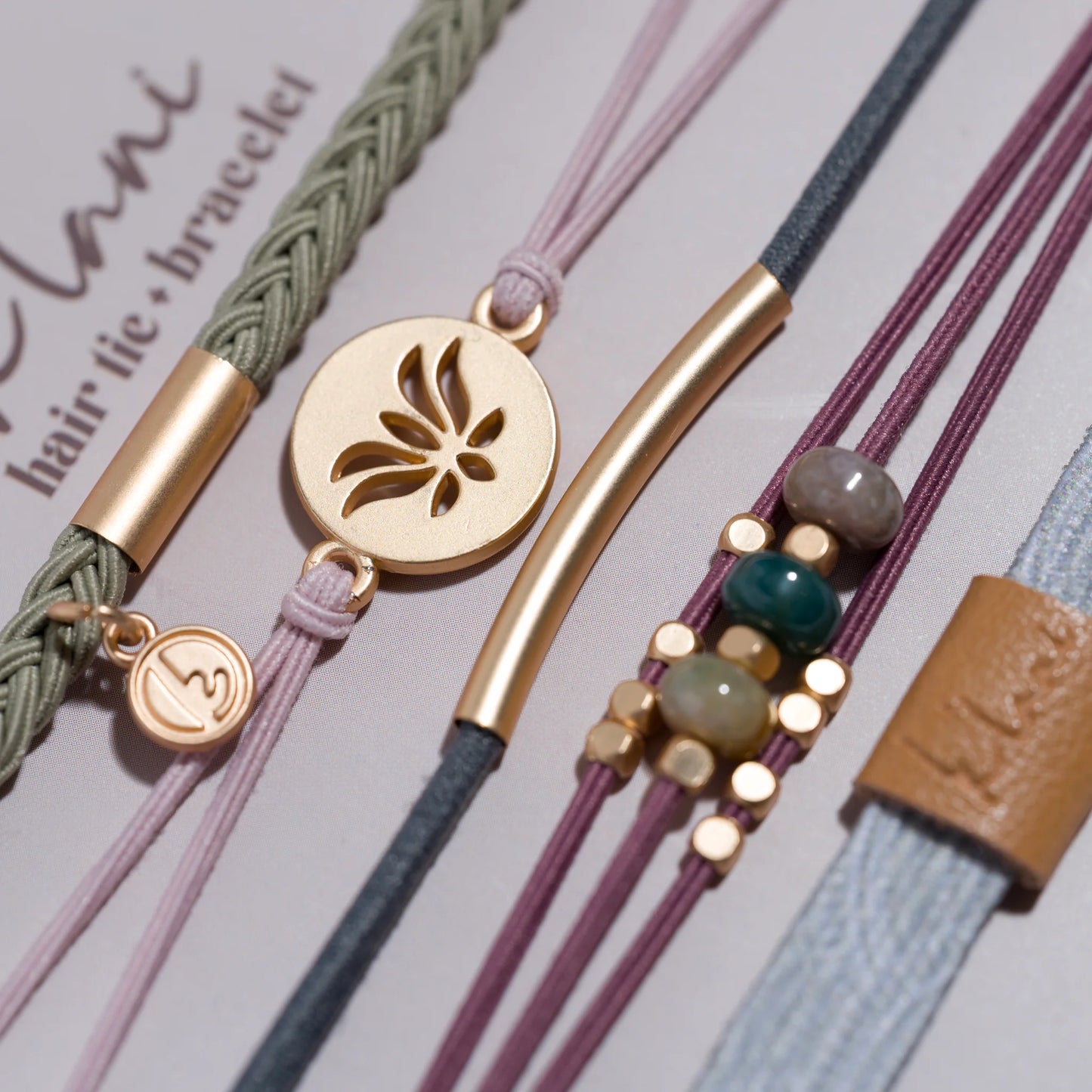 Hair Tie Bracelet - Breathe