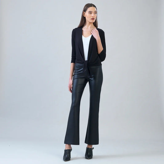 Liquid Leather Bootcut Pant