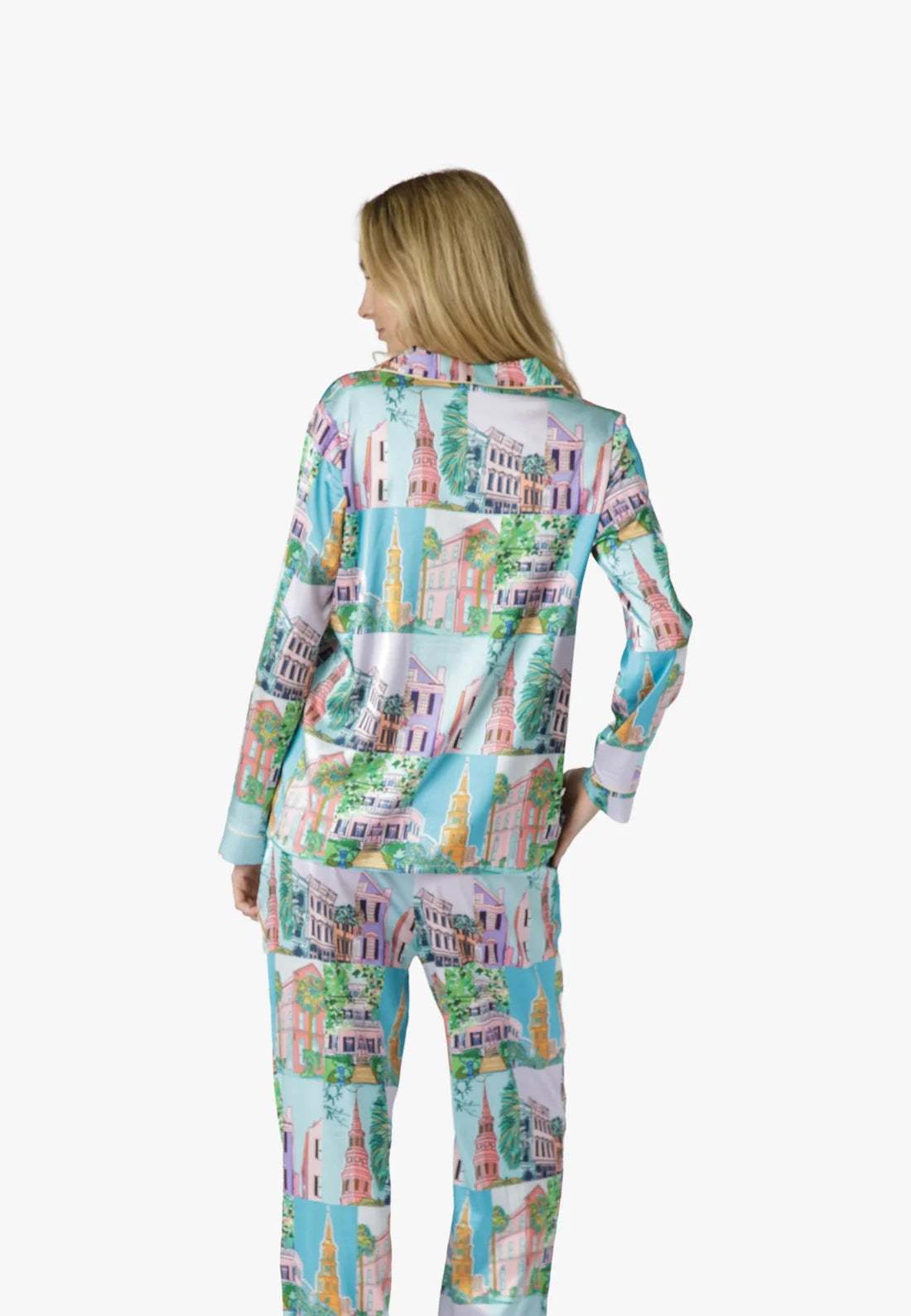 Charleston Pop Crop Top and Pant Set