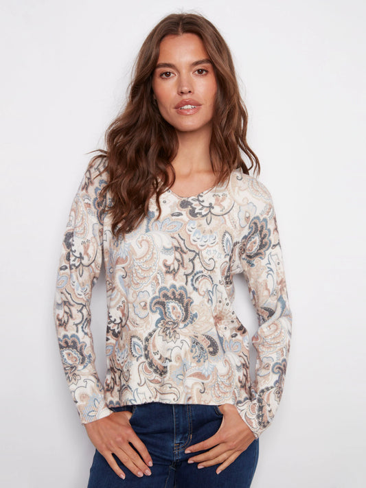 Plushy V-Neck Sweater