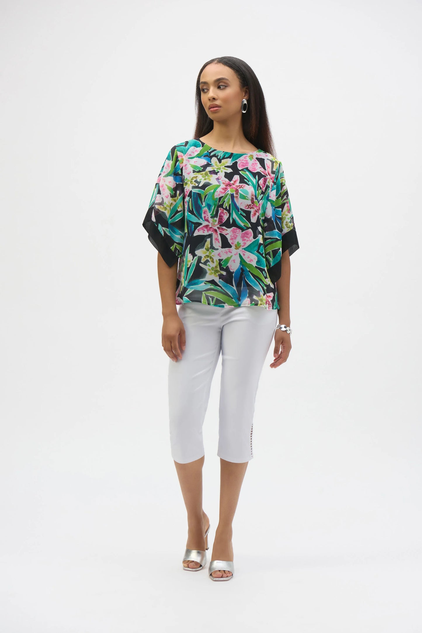 Chiffon Tropical Top