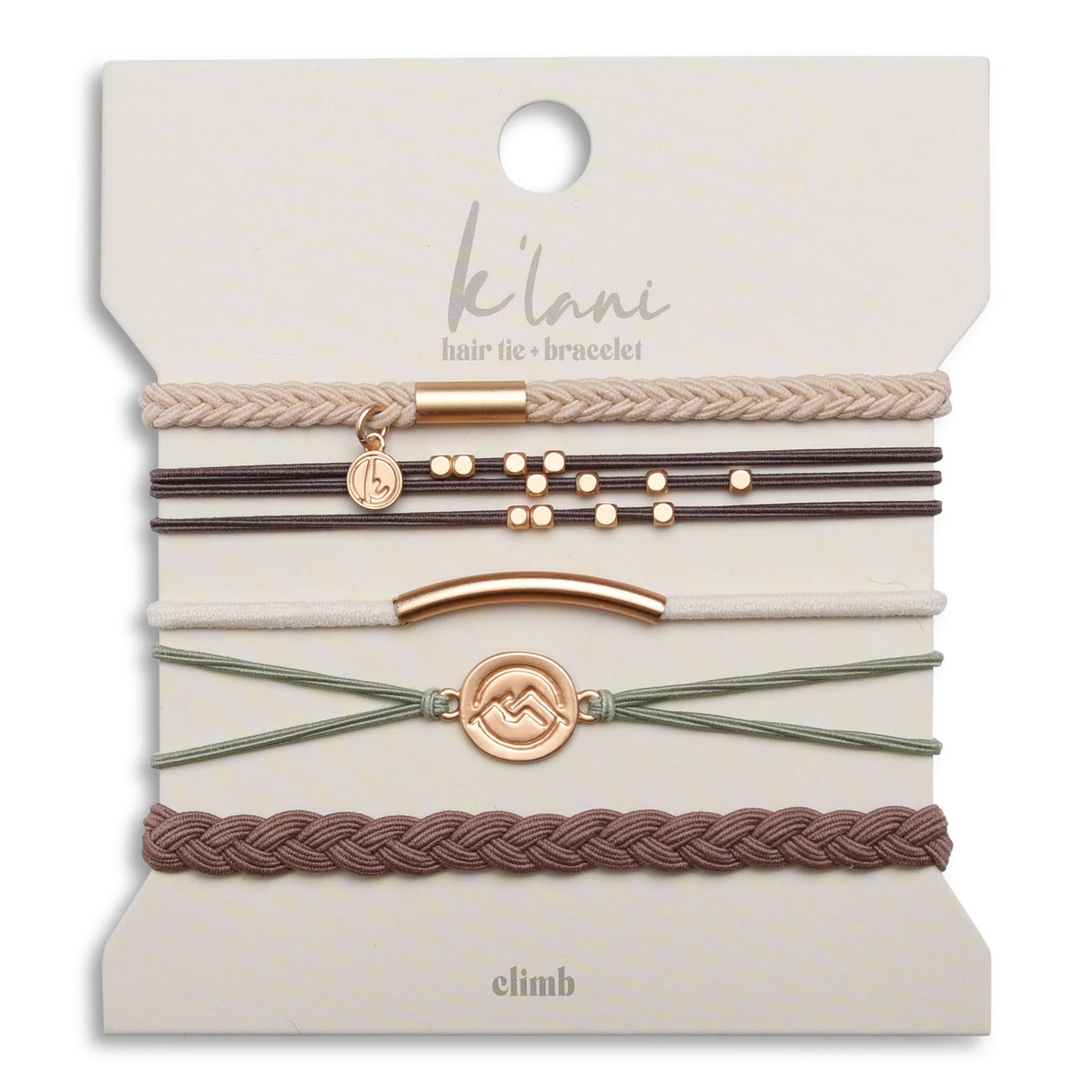Hair Tie Bracelet - Climb