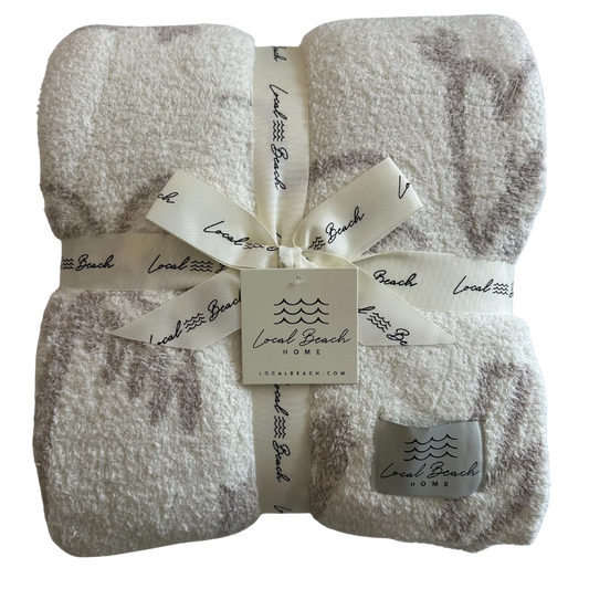 Coastal Cowgirl Luxe Home Blanket