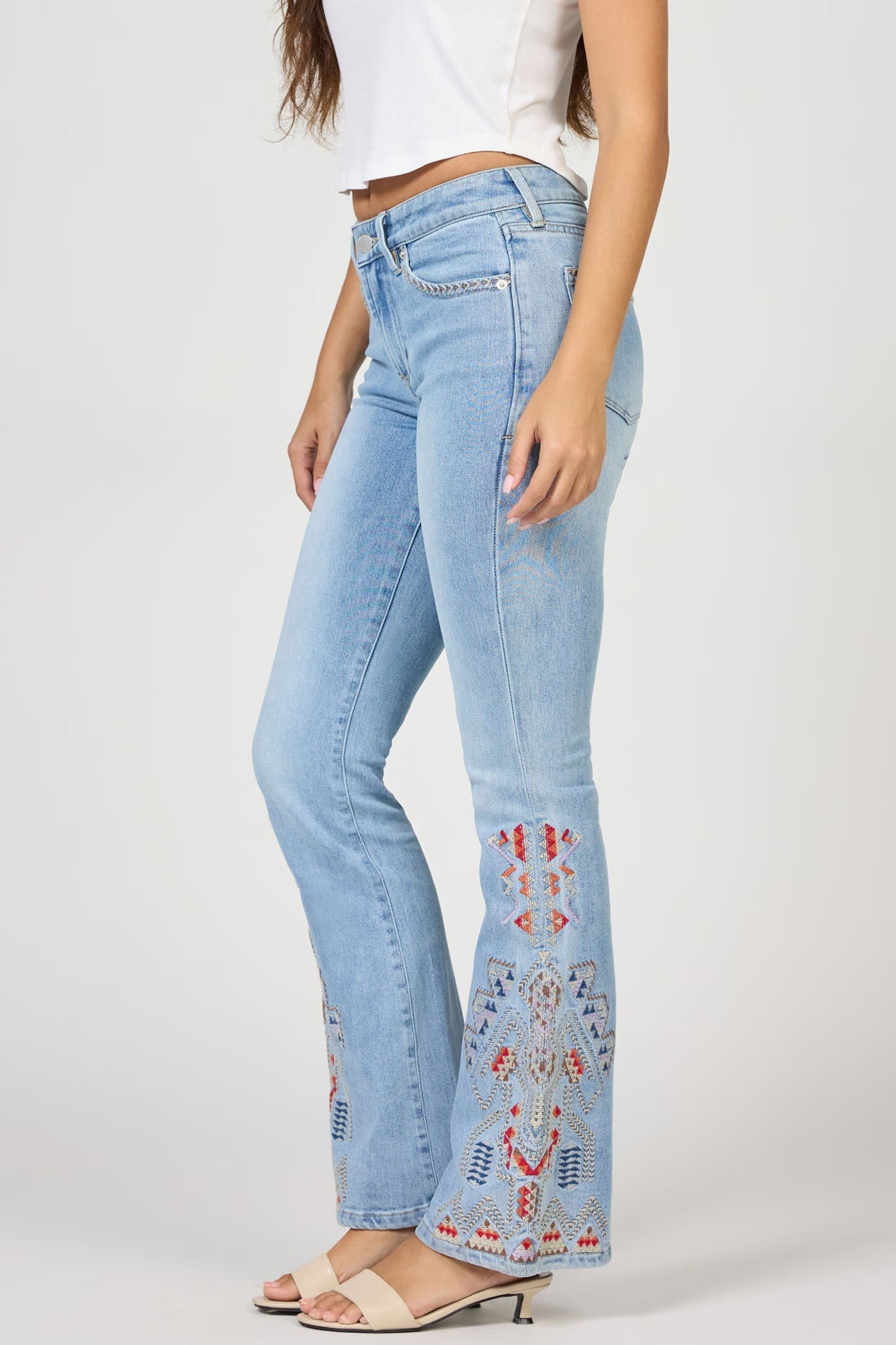 Jaxtyn Mid Rise Bootcut Jean
