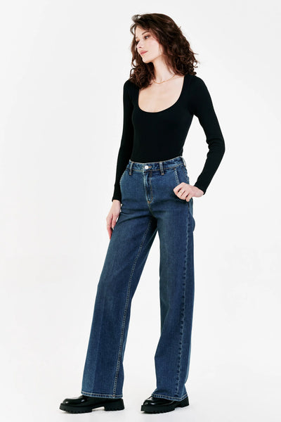 Catherine Super Hi Rise Wide Leg Jeans