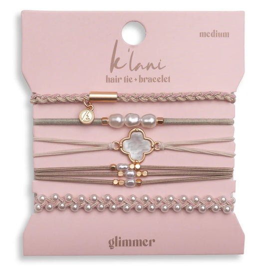 Hair Tie Bracelet - Glimmer