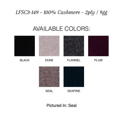 Easy Cashmere Popover in Black