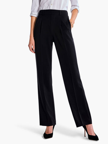 The Avenue Wide Leg Pleated Pant