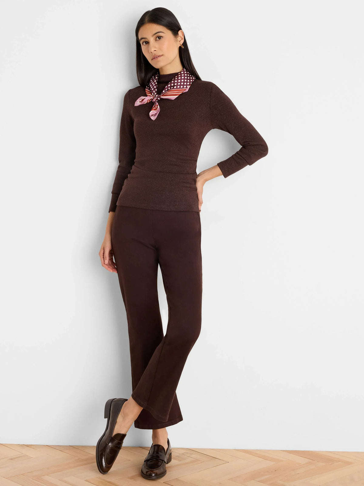 Everyday Sparkle Ruched Top