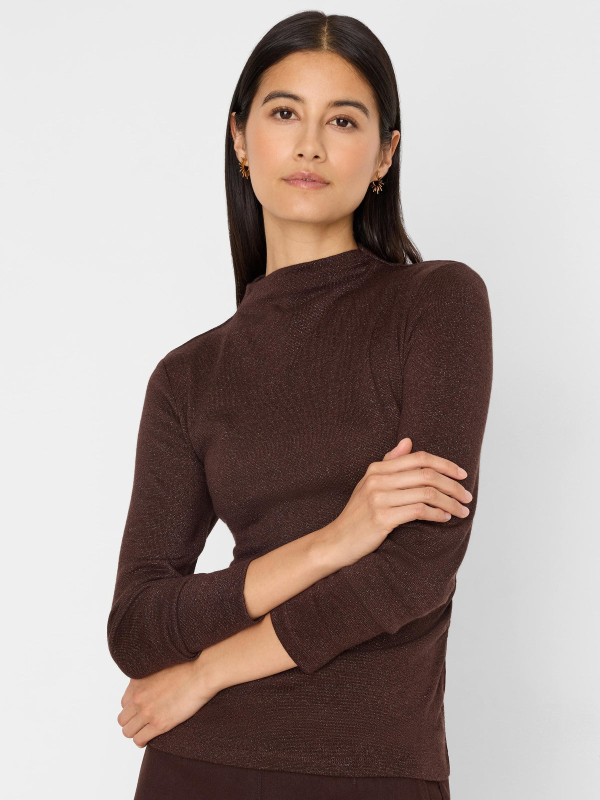 Everyday Sparkle Ruched Top