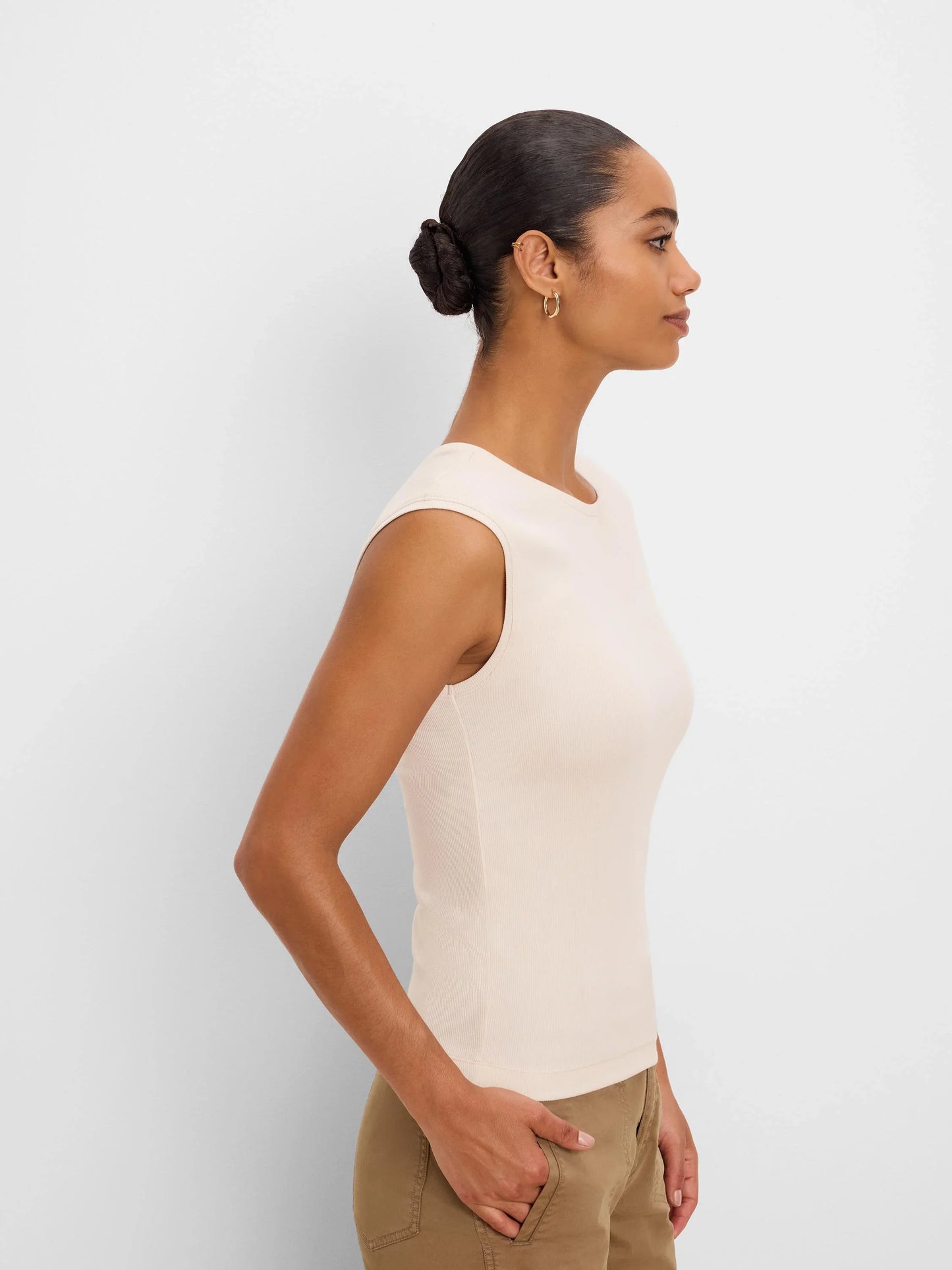 Perfect Knit Rib Growover Tank