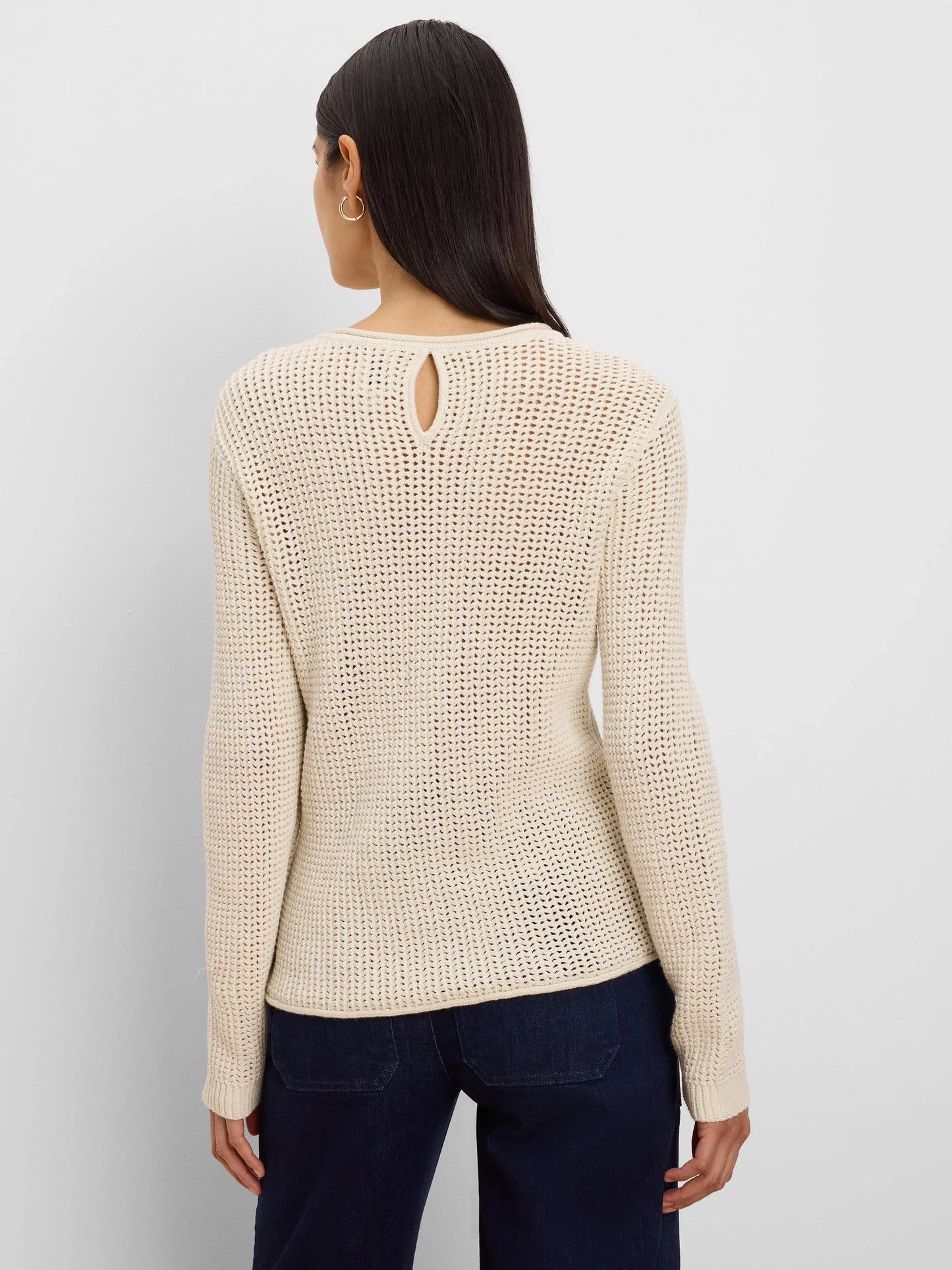 Diamond Stitch Mix Sweater