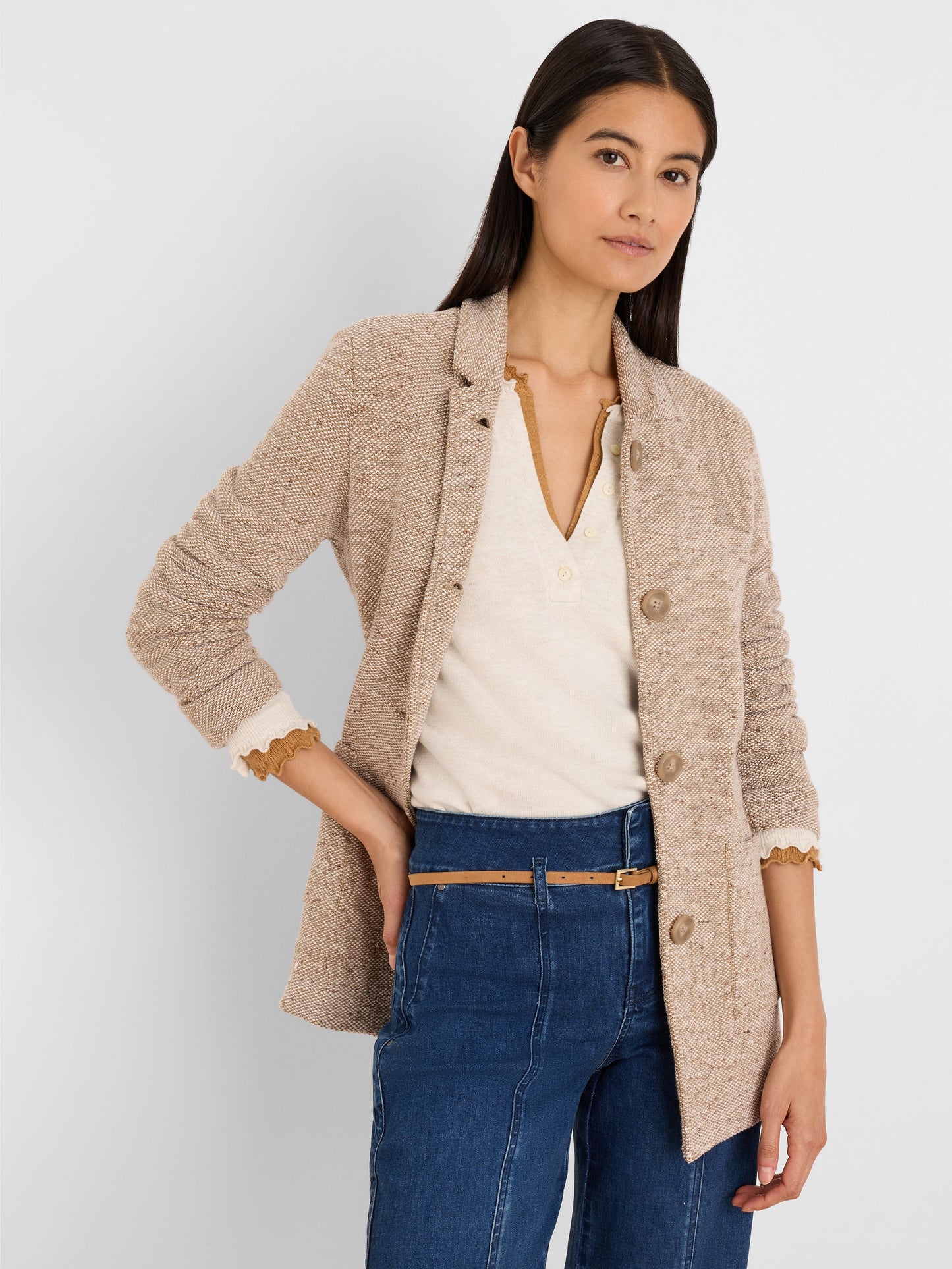 Tweed Stitch Jacket