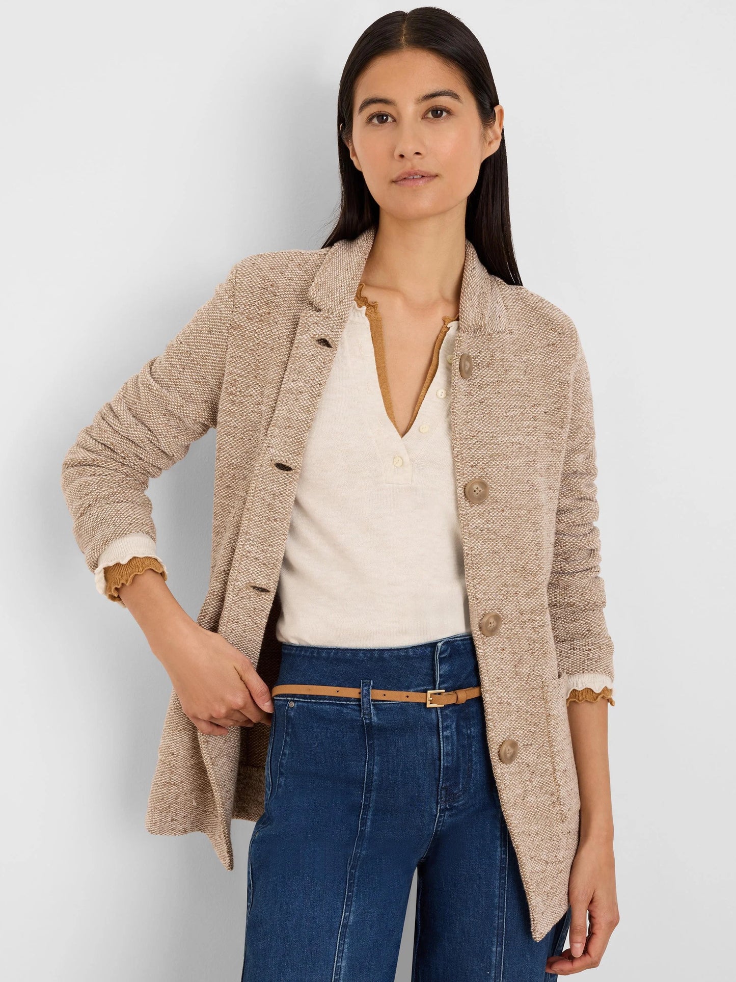 Tweed Stitch Jacket