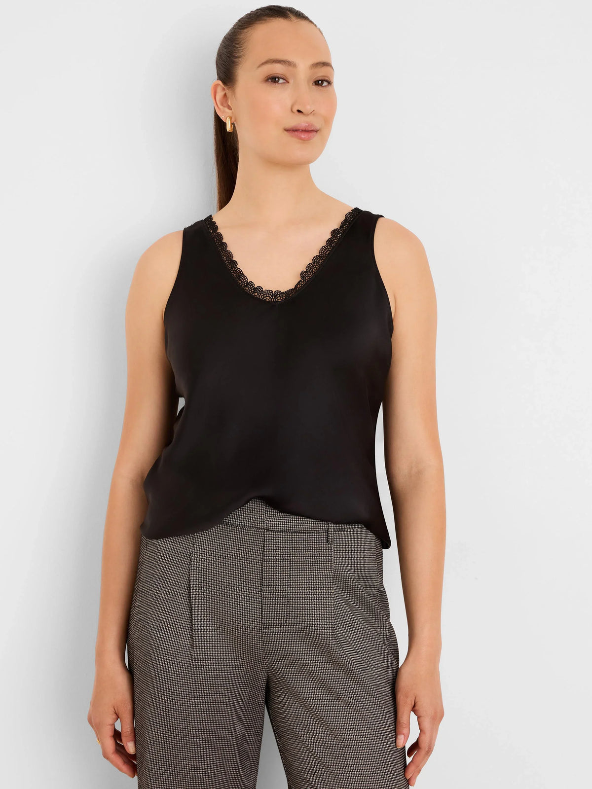 Lace Trim Day Gloss Tank