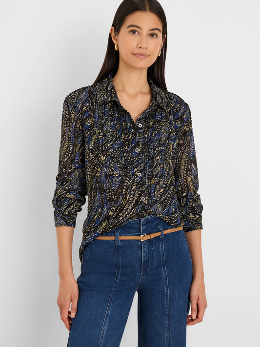 Portobello Paisley Chiffon Blouse