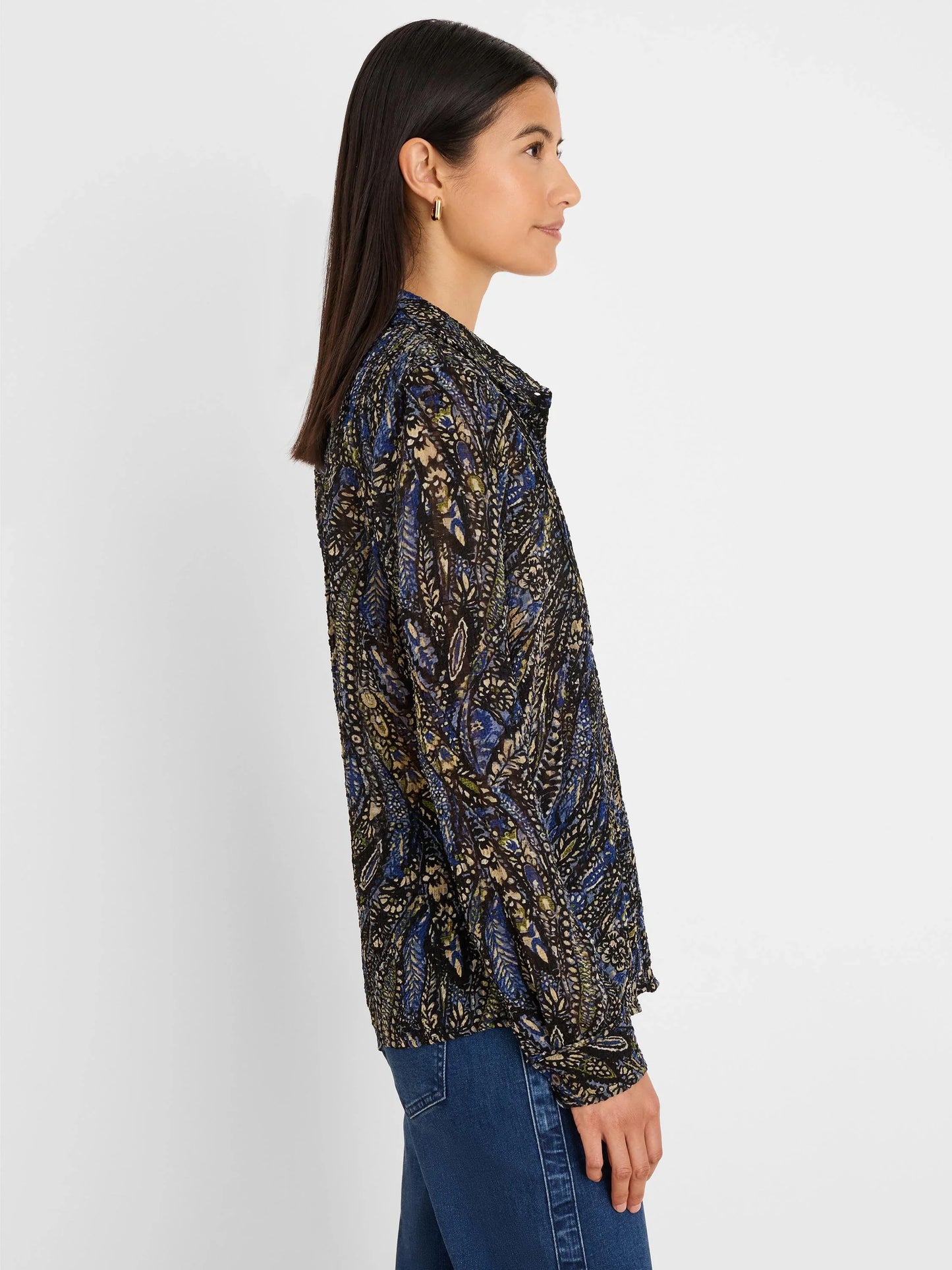 Portobello Paisley Chiffon Blouse