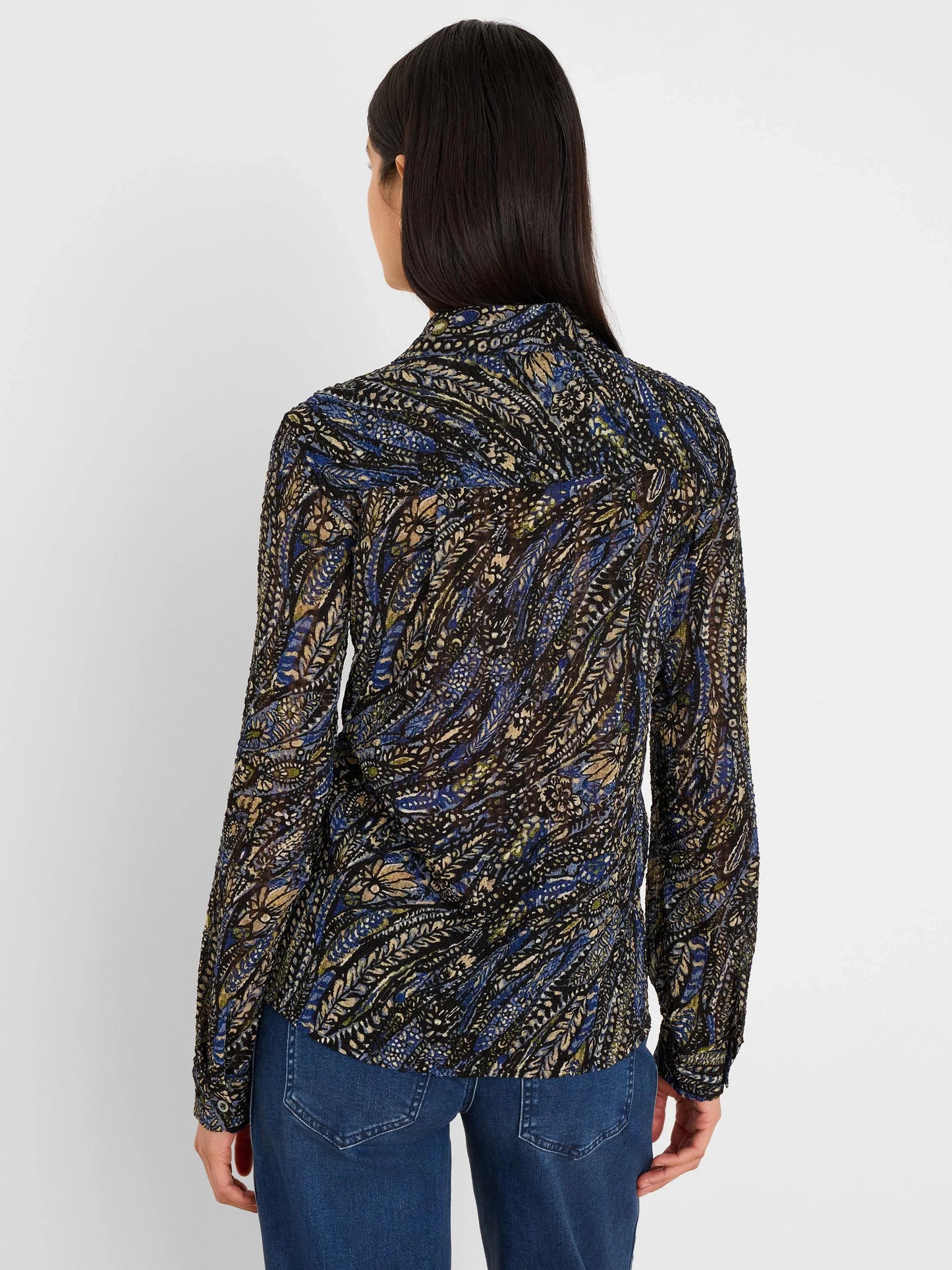 Portobello Paisley Chiffon Blouse