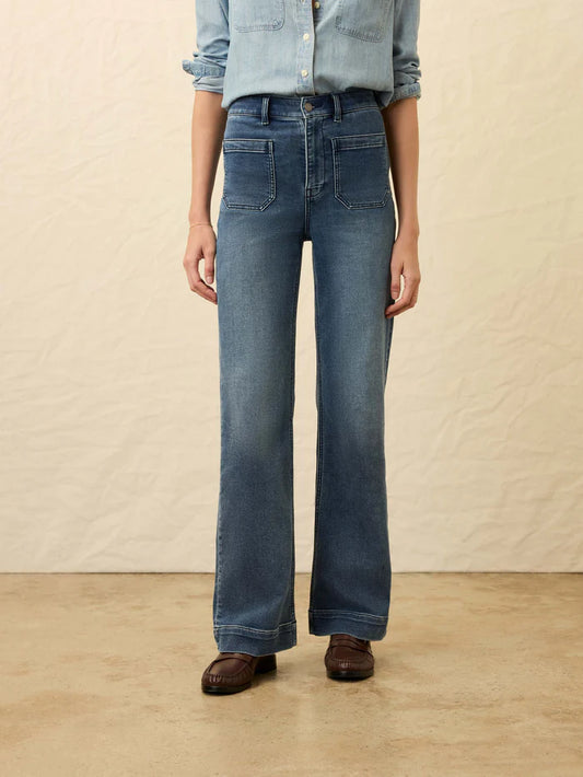 Stretch Terry Patch Pocket Pant