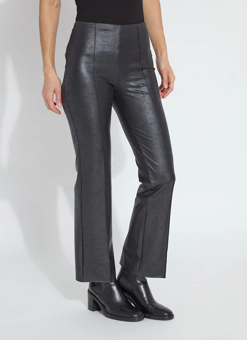 Foiled Vegan Leather Pant