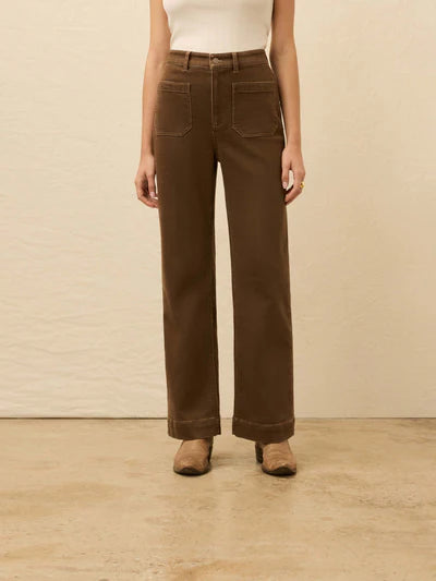 Stretch Terry Patch Pocket Pant