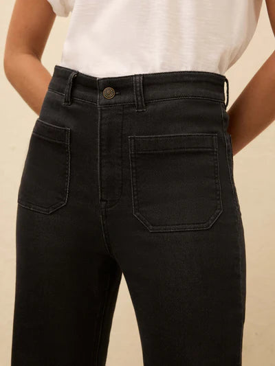 Stretch Terry Patch Pocket Ankle Pant