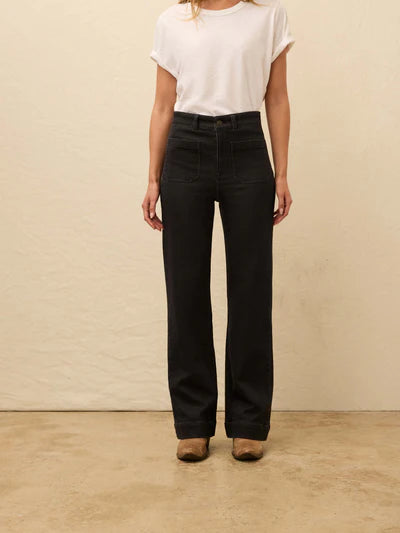 Stretch Terry Patch Pocket Ankle Pant