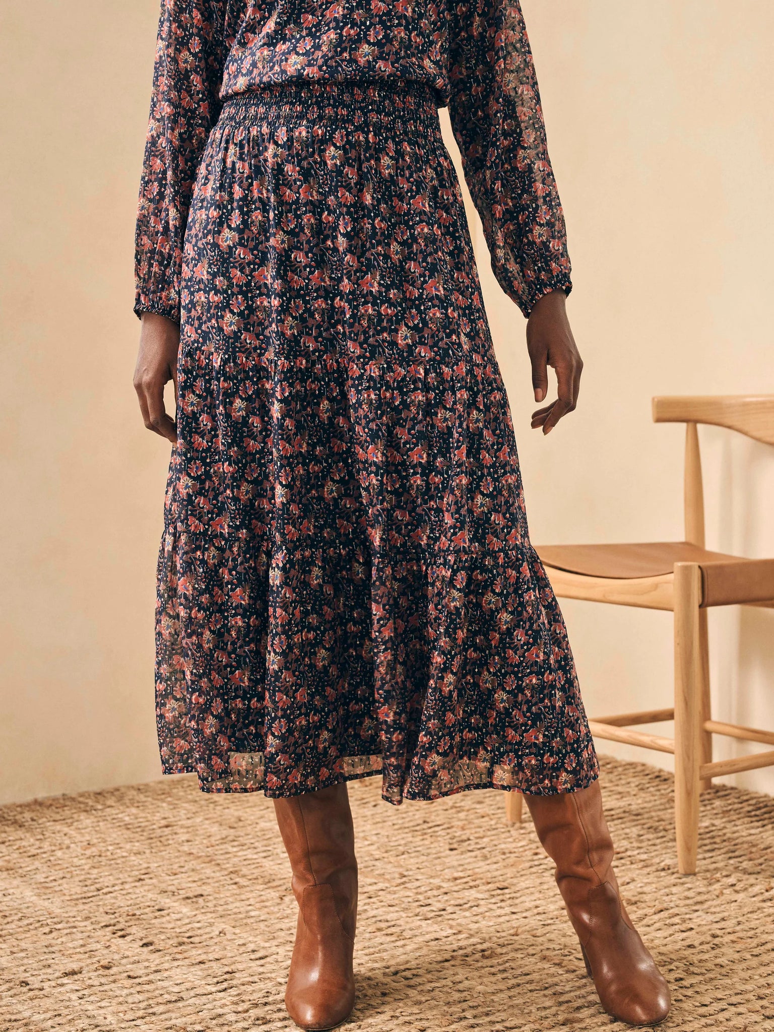 Sage Wood Skirt